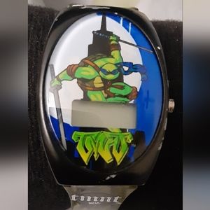 RARE VINTAGE ORIGINAL Teenage Mutant Ninja Turtles Mirage Studios Digital Watch.